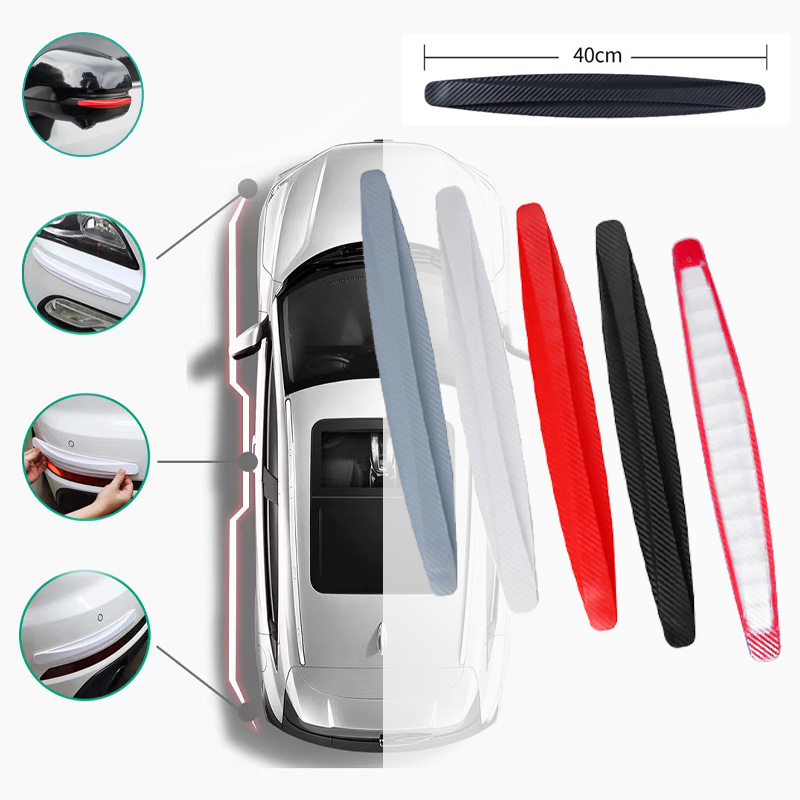 Bumper Guard Protector - 2/4PCS Przedni tylny zderzak Uniwersalna osłona