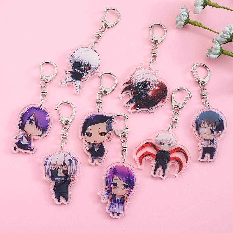 Car Accessories In Tokyo - 8 szt. Figurki Anime Tokyo Ghoul