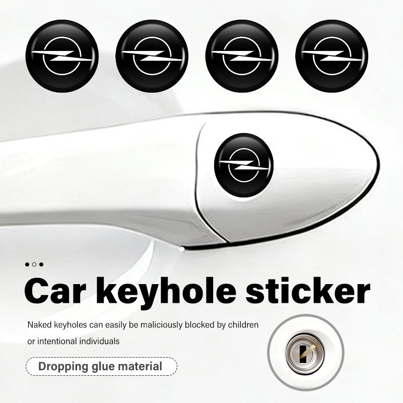 D.A.D Car Accessories - Emblemat na kluczyk samochodowy Opel 14mm,
