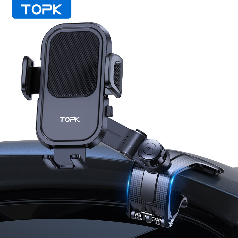 Car Accessories Xiaomi - TOPK Uchwyt samochodowy na telefon Uniwersalny