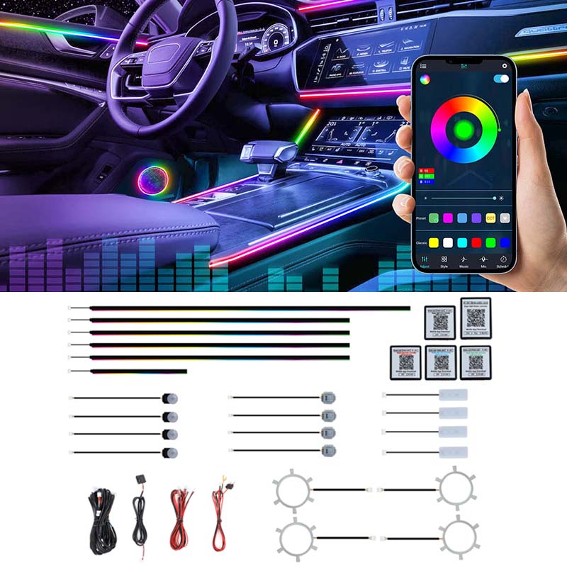 Led Interior Ambient Light - 22 w 1 Dream Color RGB