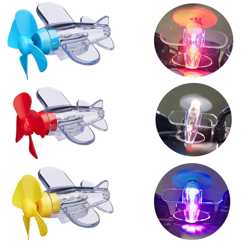 Car Accessories Papar - Ozdoba LED w kształcie samolotu zasilana