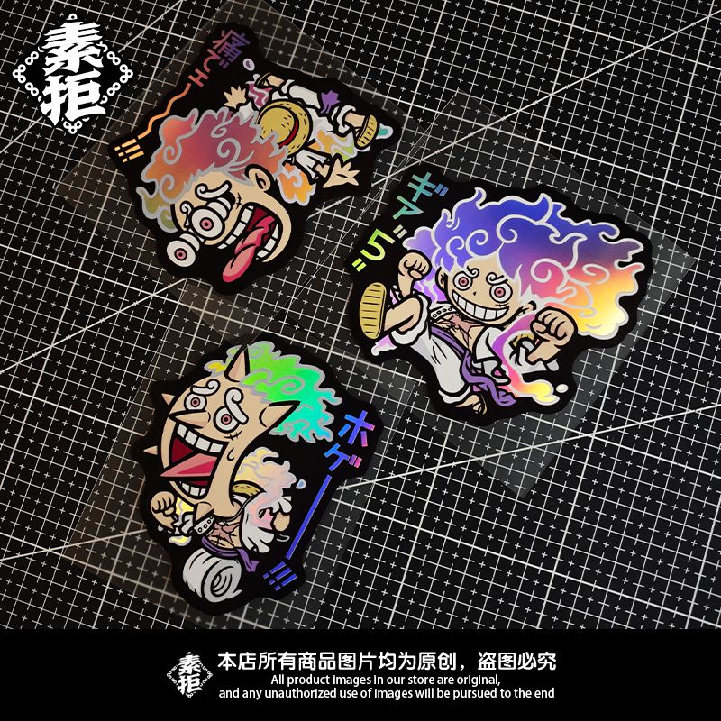Naklejka laserowa One Piece Ni – D.A.D Car Accessories recenzja i cena