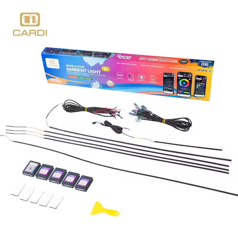 K4 18 1 Pełnokolorowa neonowa  – Led Interior Ambient Light recenzja i cena