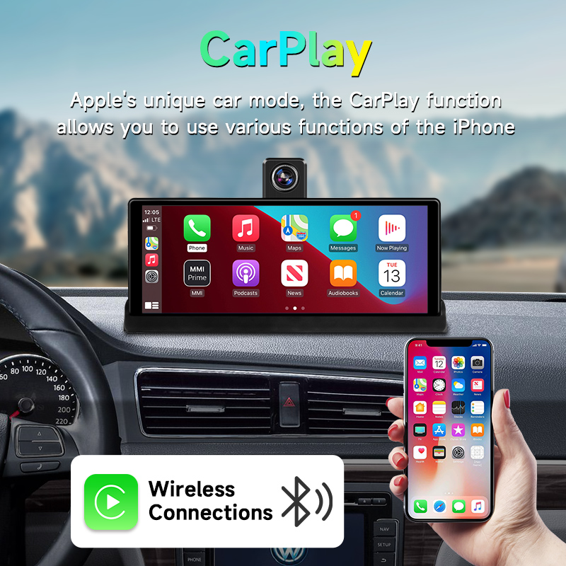 10,26'' Oryginalny Ekran CarPl – Car Dash Cam recenzja i cena