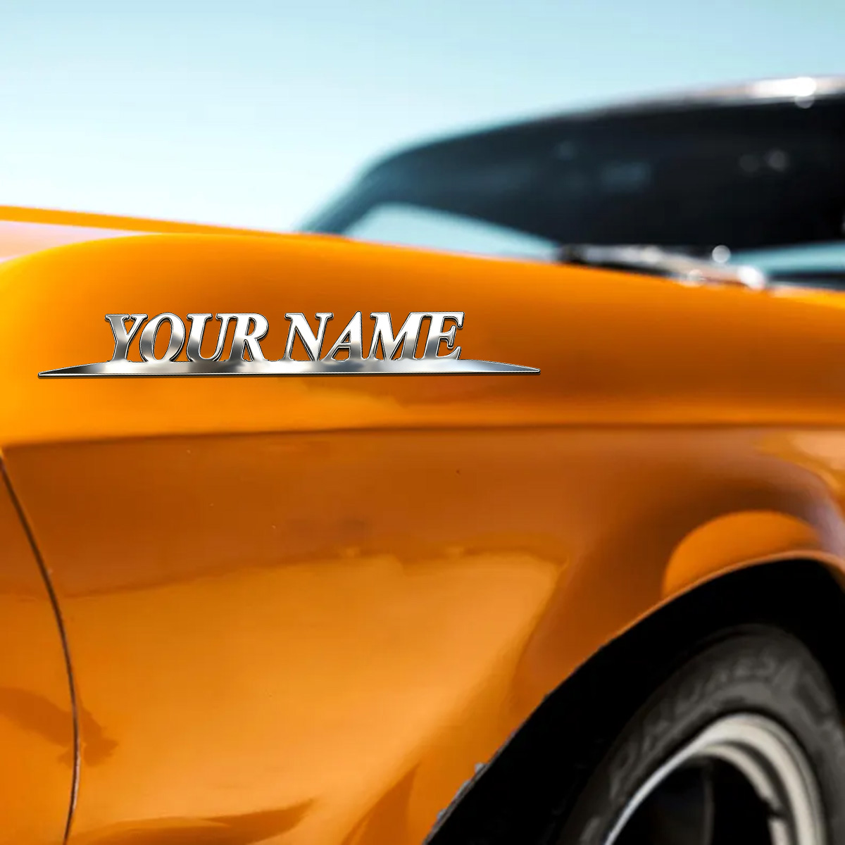 Metalowe, modne naklejki z Two – Car Accessories Gifts recenzja i cena