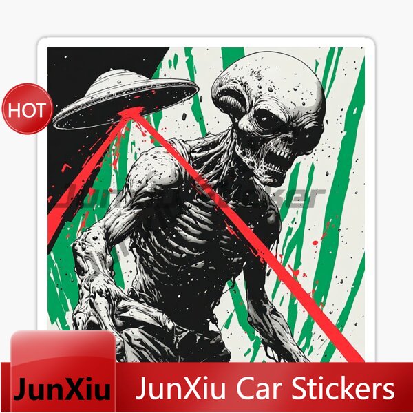 Naklejka na samochód UFO AREA  – Car Accessories Quotes recenzja i cena