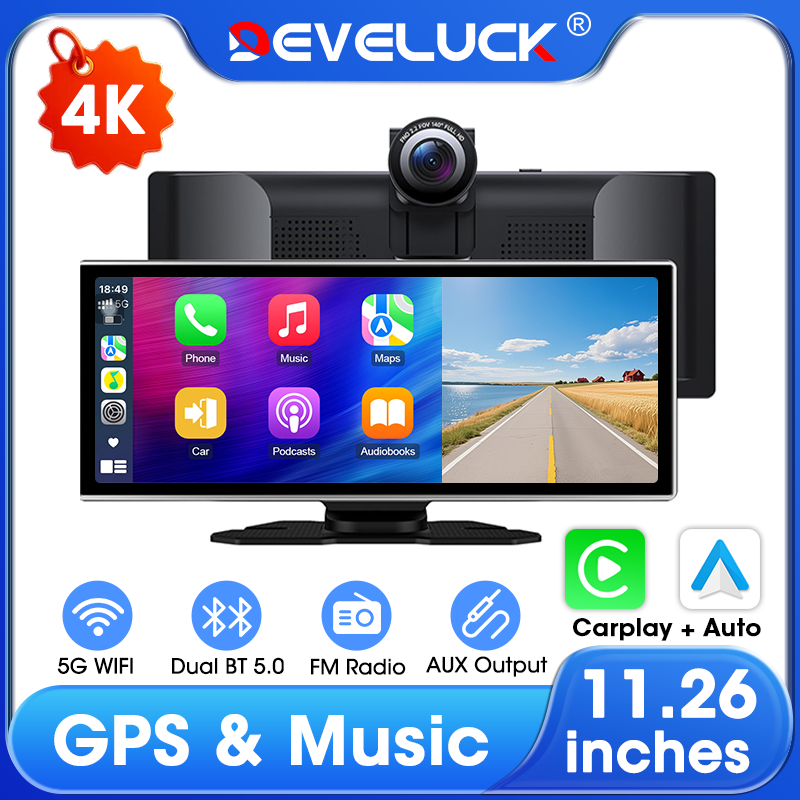 Kamera samochodowa 4K z bezprz – Car Dash Cam recenzja i cena
