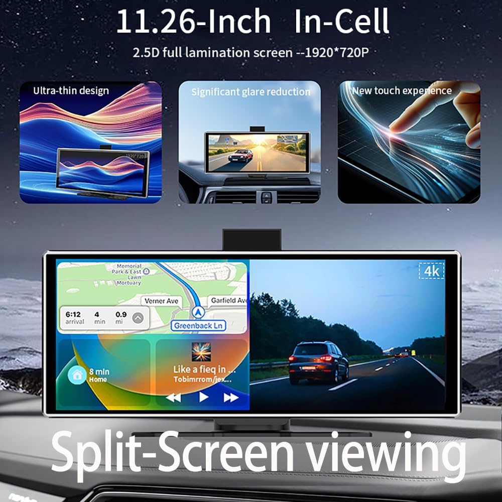 Kamera samochodowa 4K z bezprz – Car Dash Cam recenzja i cena